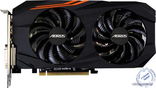 видеокарт Gigabyte AORUS Radeon RX 580